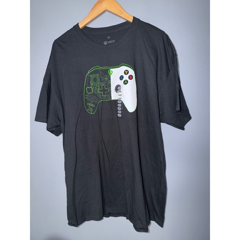 Xbox Controller Graphic Tee Mens XL Black Ripple Junction Gaming T-Shirt 2020